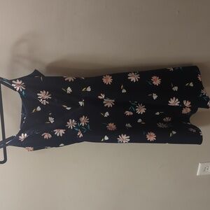 Floral Sleeveless Dress XS With Adjustable Straps